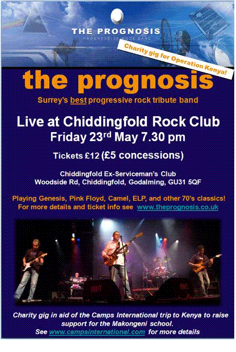 POSTER - The Prognosis  at Chiddingfold