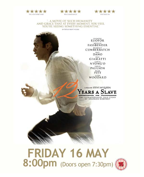 Film Poster for   12 Years A Slave