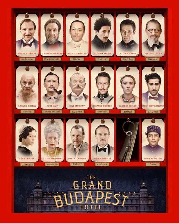 Film Poster for   The Grand Budapest Hotel