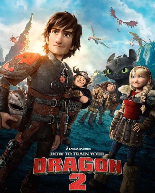 Film Poster for     How to Train Your Dragon 2