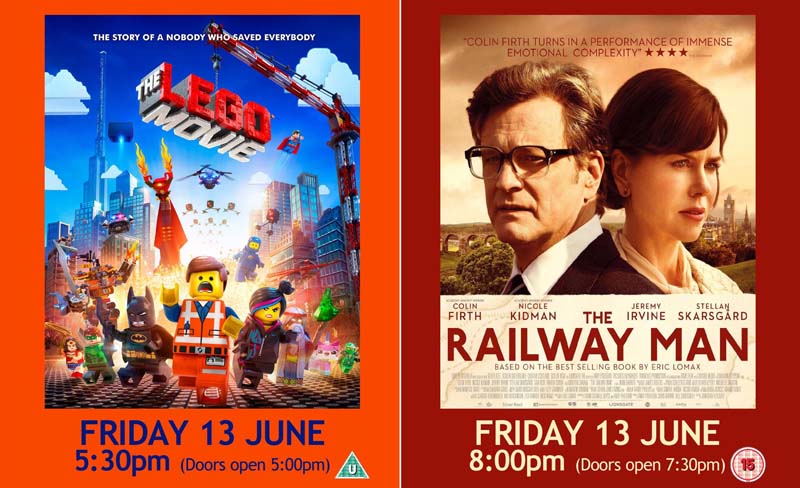 Film Poster for   The Lego Movie       The Railway Man