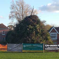 Bonfire nearley finished