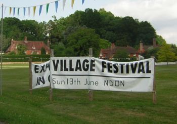 Village festival banner 
