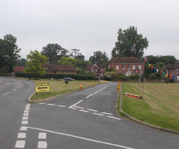 Village Green and CarPark Sign