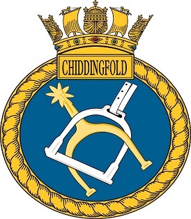 Badge of HMS Chiddingfold