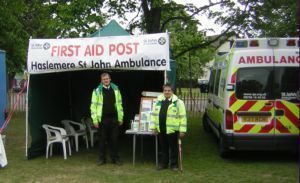 Saint Johns Ambulance First Aid Tent 