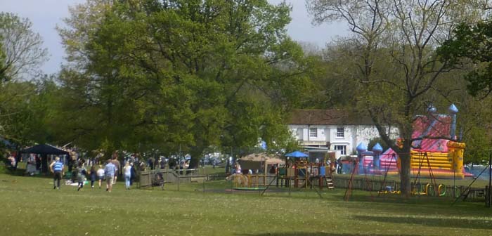 View of Fete from distance