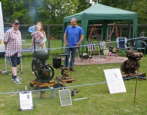 Family group and stationary engines
