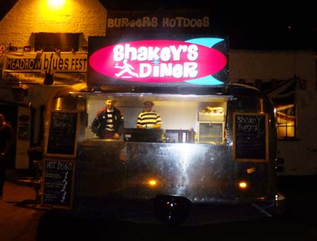 Shakey's Diner Van   Outdoor mobile cattering van