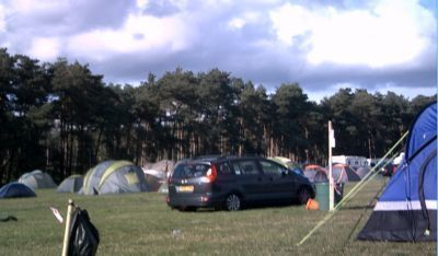 Tents at festival